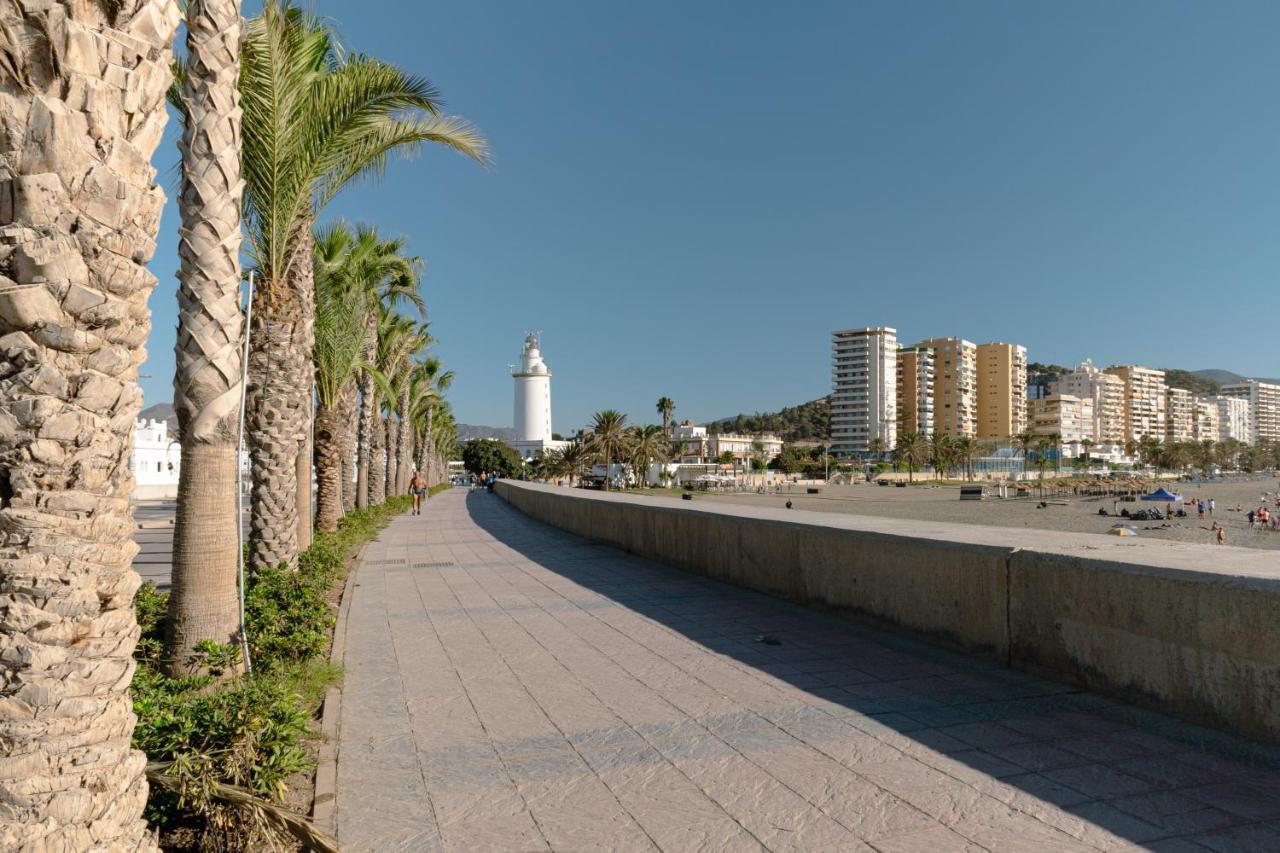 Beach House Apartment, Playa Malagueta Málaga Buitenkant foto